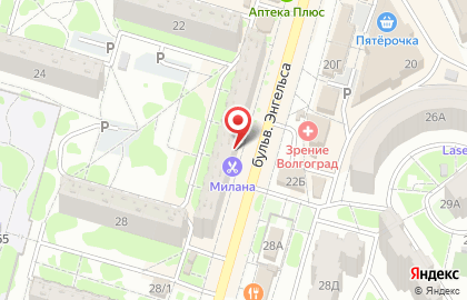 Магазин Креветка в Волгограде на карте