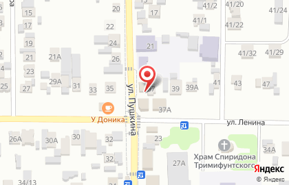 Участковый пункт полиции Участок №49 на улице Ленина на карте