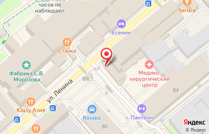 Торговый центр Морозовский на карте