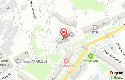 Отдел МВД России по г. Партизанску на карте