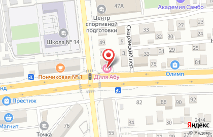 Ломбард Малахит на улице Николая Островского на карте