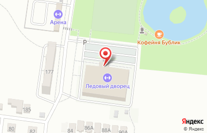 Ледовый дворец Олимпийский на карте