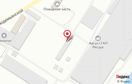 Блеск на Зои Космодемьянской на карте