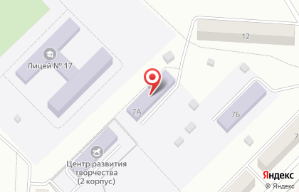 Детский сад Журавушка на улице Строителей на карте