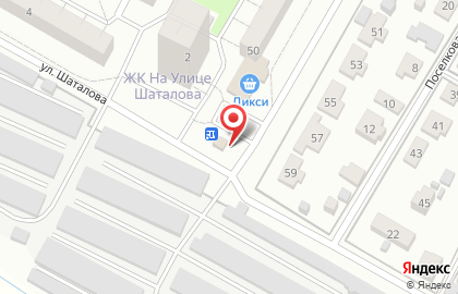 Продовольственный магазин в Москве на карте