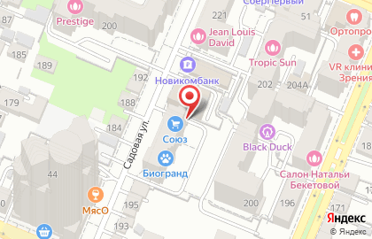 Партия Новые люди на Садовой улице на карте