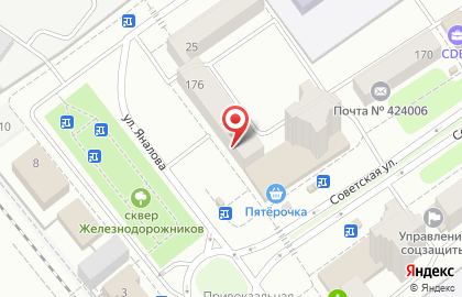 Буфет на Советской улице на карте