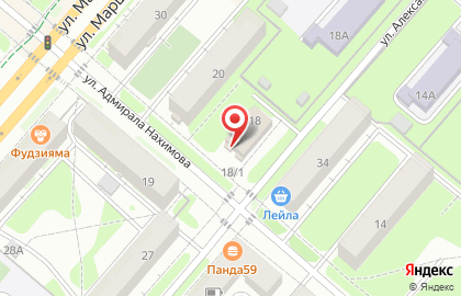 Сервисный центр Рембыттехника на улице Адмирала Нахимова на карте