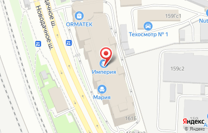 Магазин ортопедических матрасов и товаров для сна Askona на Дмитровском шоссее, 161Б, 3-й этаж на карте