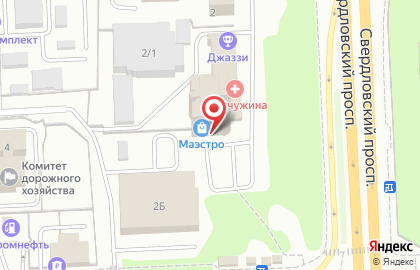 Торгово-сервисная компания Вэлдкат на Комсомольском проспекте на карте