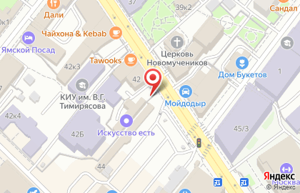 ЗАО Банкомат, Москомприватбанк на Московской улице на карте