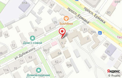 Военный комиссариат г. Новочеркасска на карте