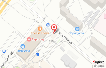 Киоск быстрого питания Перекуси на карте