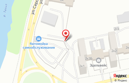 Автостоянка в Екатеринбурге на карте