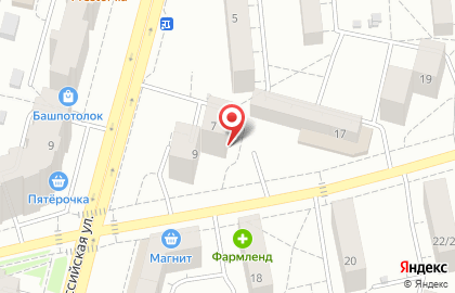 Ветеринарная клиника Друг в Орджоникидзевском районе на карте