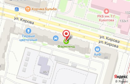 Уральский банк Сбербанка России в Кировском районе на карте