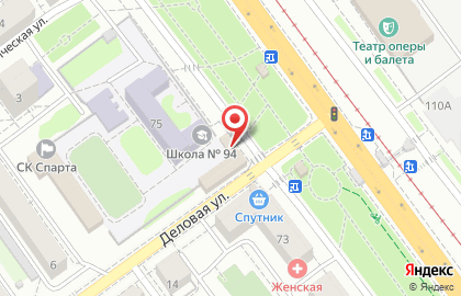 Пекарня-кондитерская Лакомка в Ленинском районе на карте