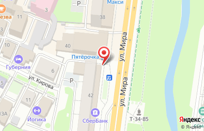 Магазин товаров для творчества и рукоделия Арго на улице Мира на карте