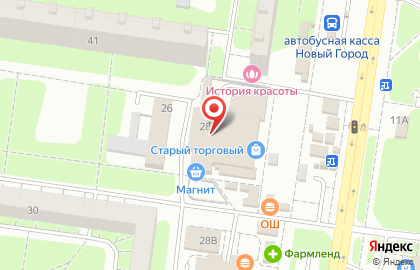 Моделиния на Революционной улице на карте