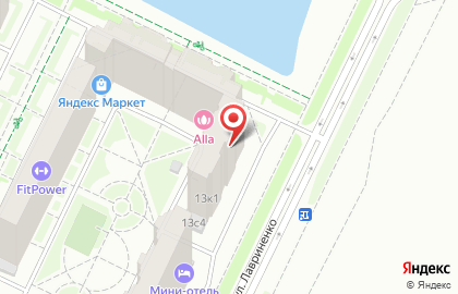 Студия депиляции SAHAR&VOSK на улице Лавриненко на карте
