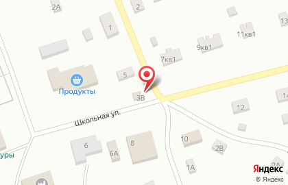 Магазин фруктов и овощей на Школьной улице на карте
