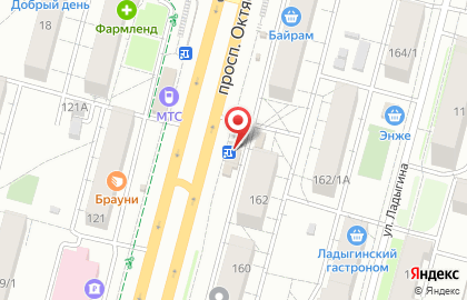 Микрофинансовая компания Быстроденьги на проспекте Октября, 162б на карте