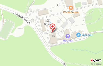 Санаторий Лесной на карте