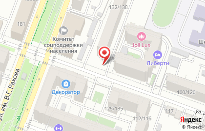 Веселый бублик в Кировском районе на карте