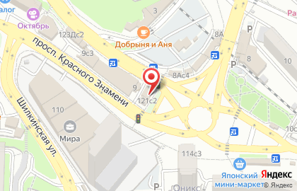 Салон связи Связной в Первореченском районе на карте