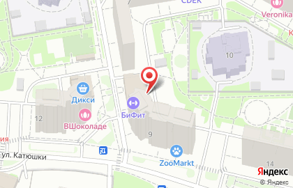 Фитнес-центр BeFIT Club в Москве на карте