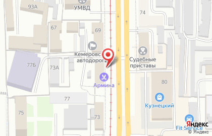Аккумуляторный центр Автомотив на Кузнецком проспекте на карте