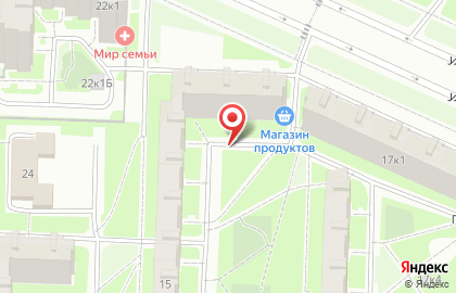 Основа на улице Маршала Захарова на карте