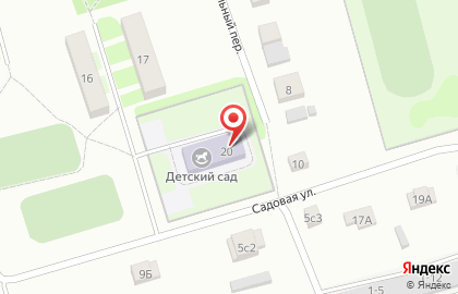Детский сад, пос. Березовка на карте
