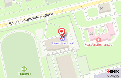 Craft Badminton Club на Железнодорожном проспекте на карте