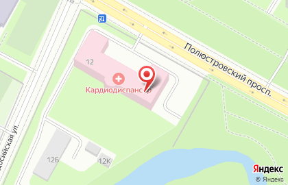 Автошкола АвтоАрион на Полюстровском проспекте на карте
