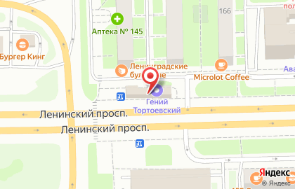 Кафе быстрого питания в Санкт-Петербурге на карте