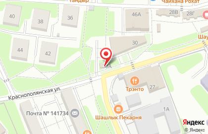 Салон цветов Незабудка на Краснополянской улице на карте