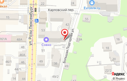 Авангард-Проект на карте