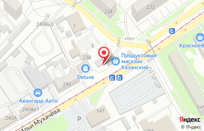 Баня Казанские парные на карте