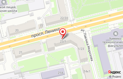 Ортопедический салон Все для здоровья на проспекте Ленина на карте