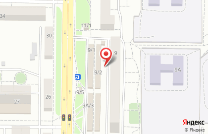 Банкомат АК Барс Банк, Красноярский филиал на Краснодарской улице на карте
