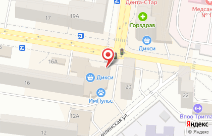 Дикси в Дзержинском (ул Лесная) на карте