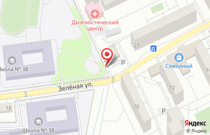 Мастерская по ремонту обуви на Зелёной, 23а на карте