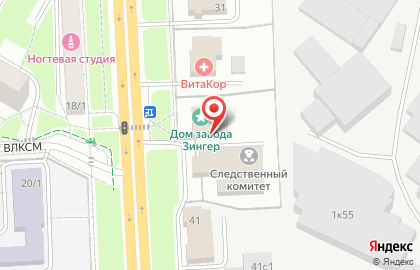 Отдел Военного комиссариата Московской области на Большой Серпуховской улице на карте