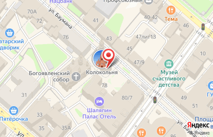 Богоявленская колокольня на карте