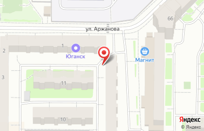 Агентство недвижимости Прогресс в Ханты-Мансийске на карте