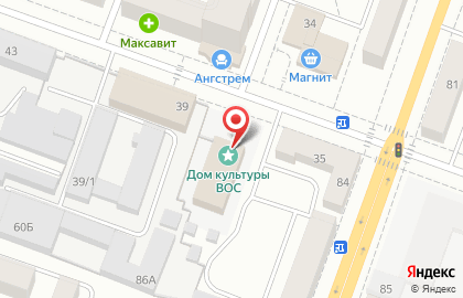 Парикмахерская Фантазия на Пролетарской улице на карте