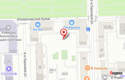 Автостоянка Левко на карте