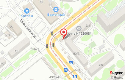Магазин конфет в Новосибирске на карте