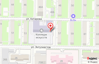 Новокузнецкий областной колледж искусств на карте